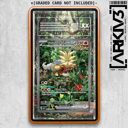 ARKIV3 TAG graded front - Orange