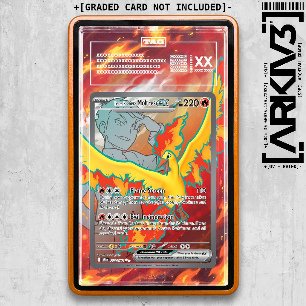 ARKIV3 TAG graded front - Orange