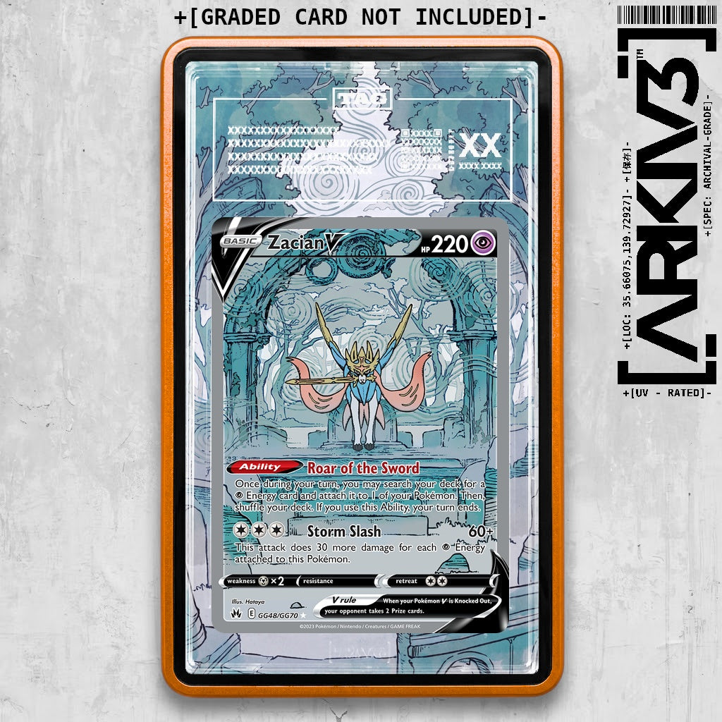 ARKIV3 TAG graded front - Orange