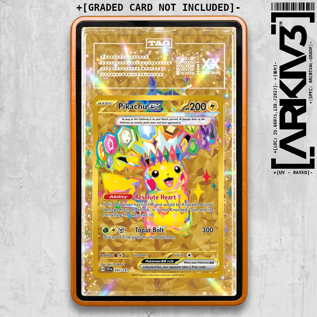 ARKIV3 TAG graded front - Orange