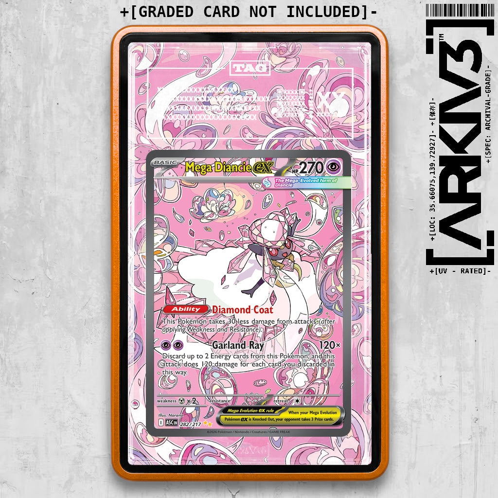 ARKIV3 TAG graded front - Orange