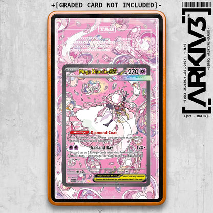 ARKIV3 TAG graded front - Orange
