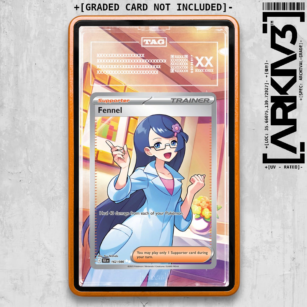 ARKIV3 TAG graded front - Orange