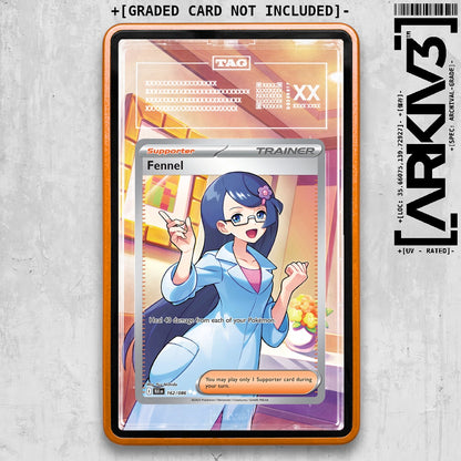 ARKIV3 TAG graded front - Orange