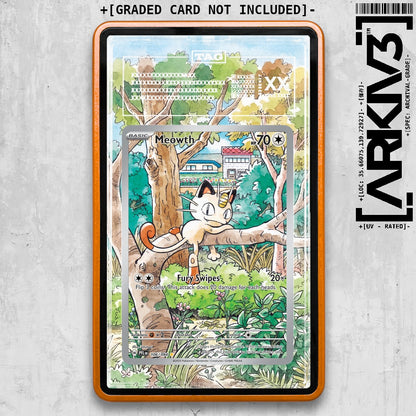 ARKIV3 TAG graded front - Orange