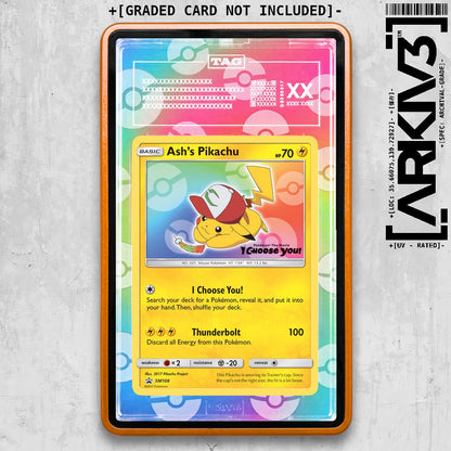 ARKIV3 TAG graded front - Orange
