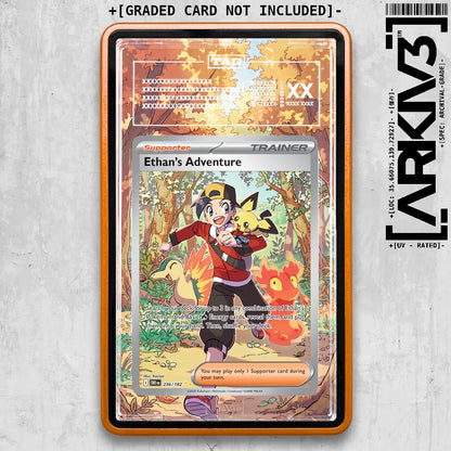 ARKIV3 TAG graded front - Orange