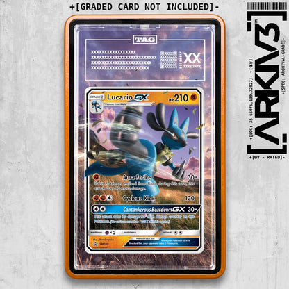ARKIV3 TAG graded front - Orange