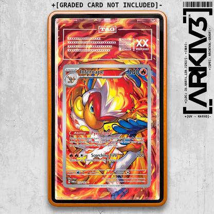 ARKIV3 TAG graded front - Orange