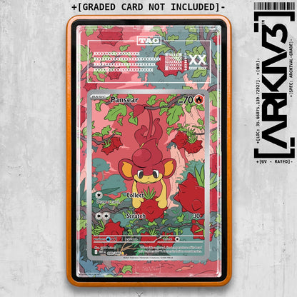 ARKIV3 TAG graded front - Orange
