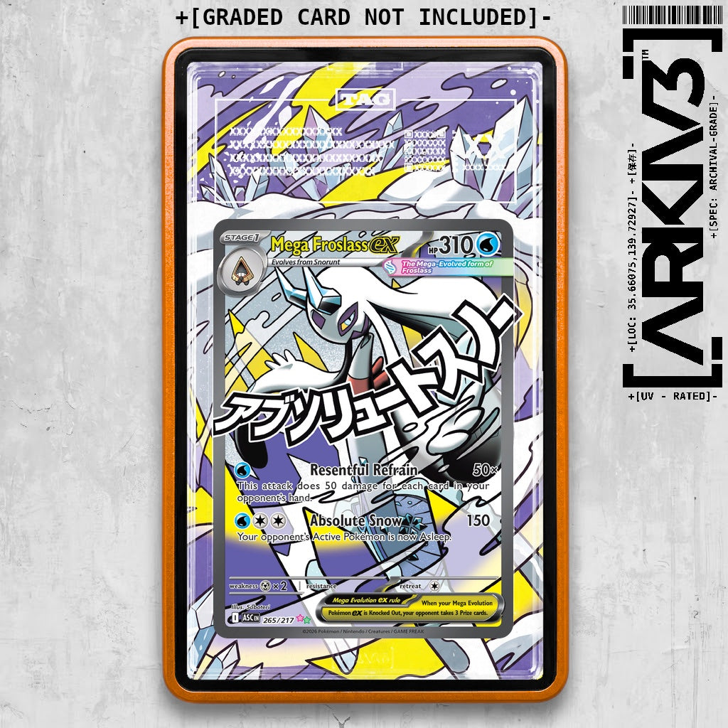 ARKIV3 TAG graded front - Orange