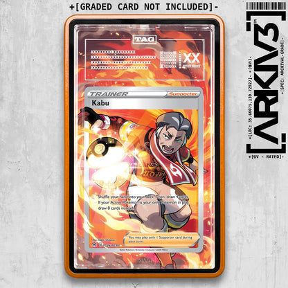 ARKIV3 TAG graded front - Orange