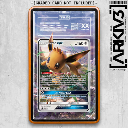 ARKIV3 TAG graded front - Orange