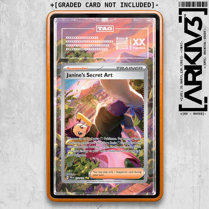 ARKIV3 TAG graded front - Orange