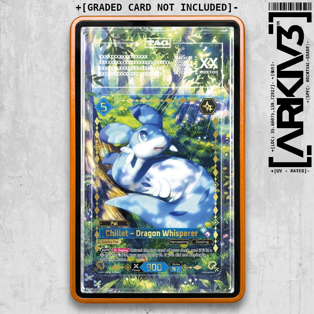 ARKIV3 TAG graded front - Orange