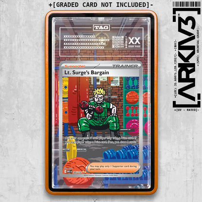 ARKIV3 TAG graded front - Orange