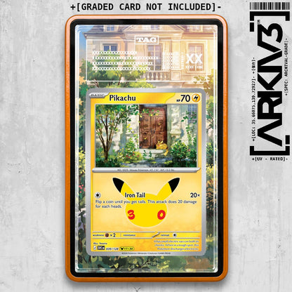 ARKIV3 TAG graded front - Orange
