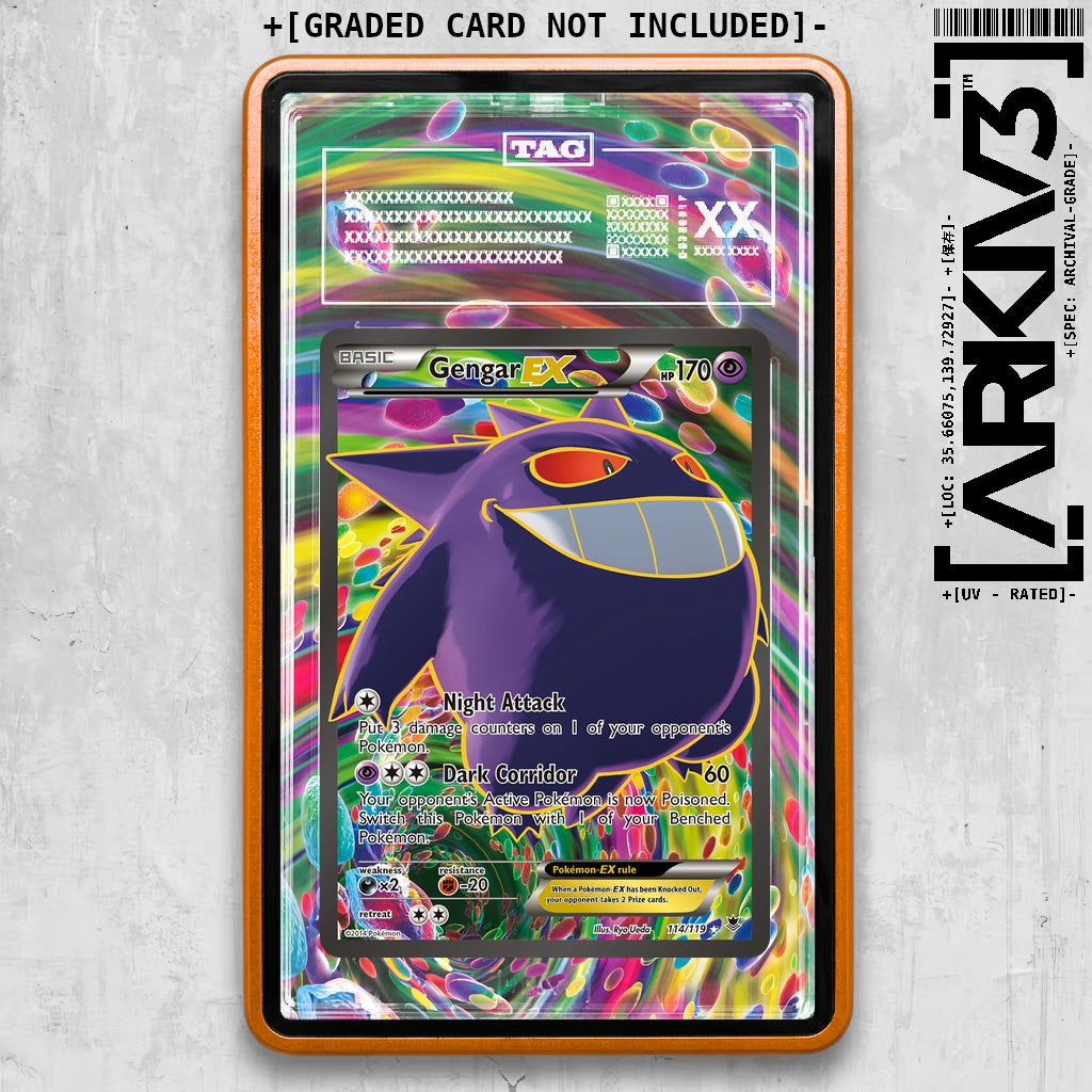 ARKIV3 TAG graded front - Orange