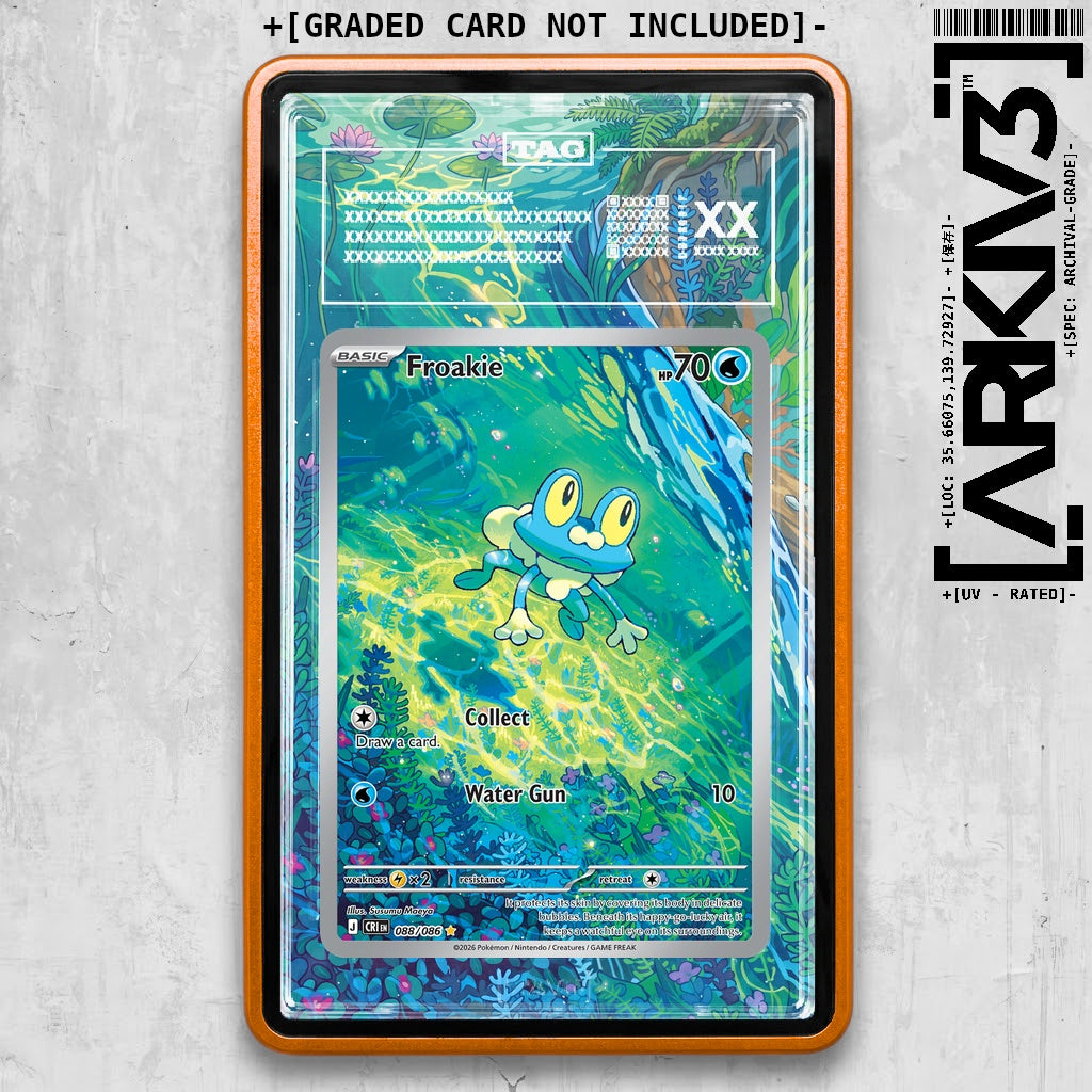 ARKIV3 TAG graded front - Orange