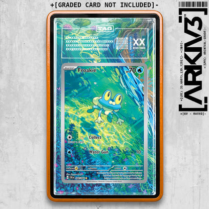 ARKIV3 TAG graded front - Orange