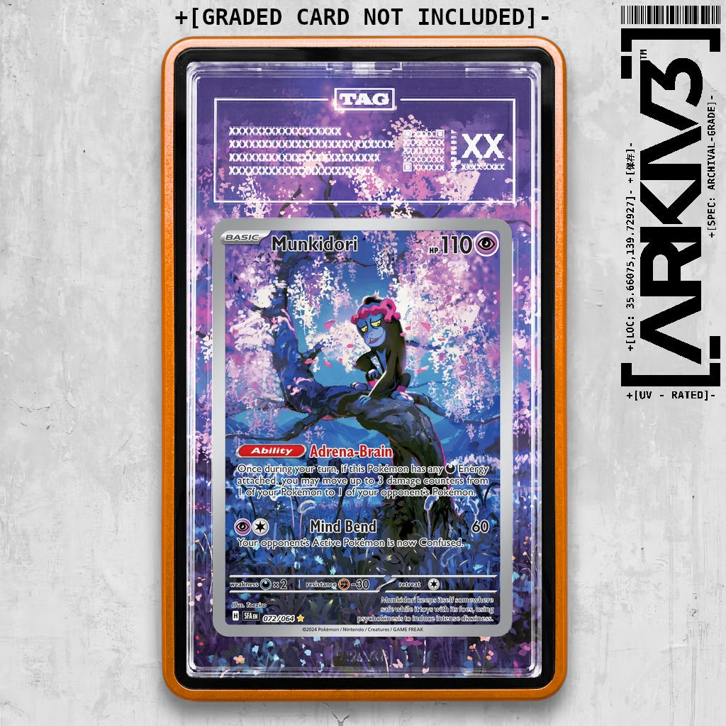 ARKIV3 TAG graded front - Orange