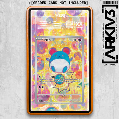 ARKIV3 TAG graded front - Orange