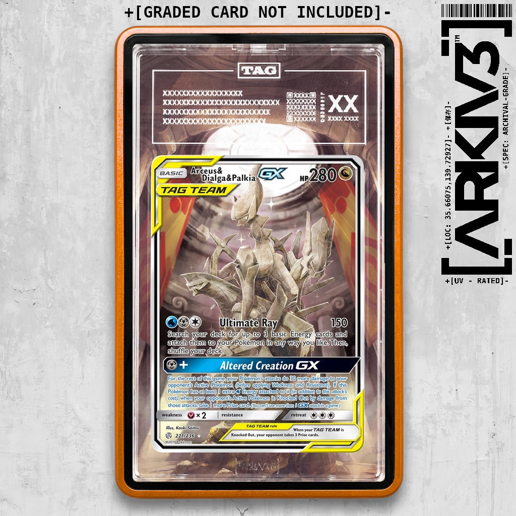 ARKIV3 TAG graded front - Orange
