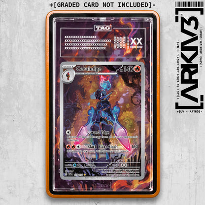 ARKIV3 TAG graded front - Orange