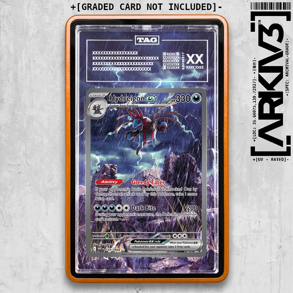 ARKIV3 TAG graded front - Orange