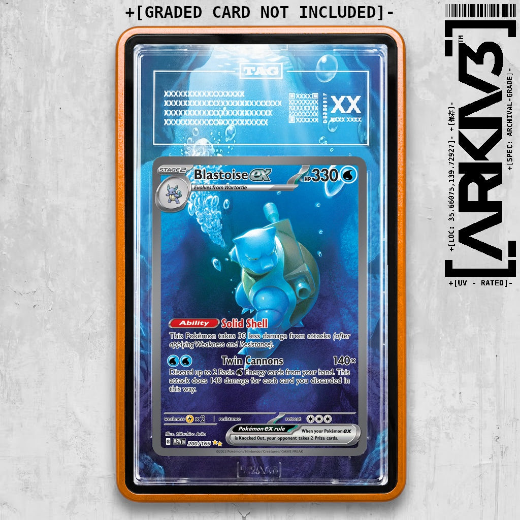 ARKIV3 TAG graded front - Orange