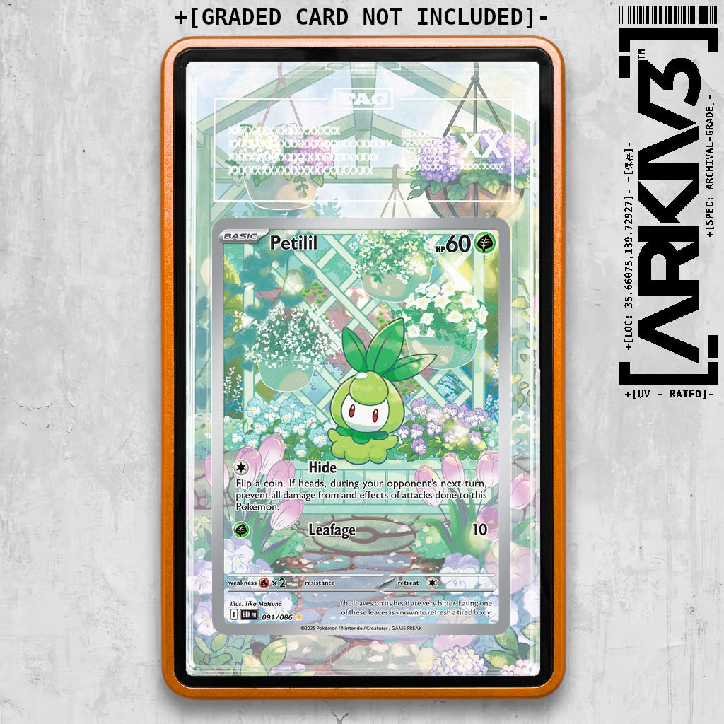 ARKIV3 TAG graded front - Orange