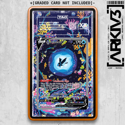 ARKIV3 TAG graded front - Orange