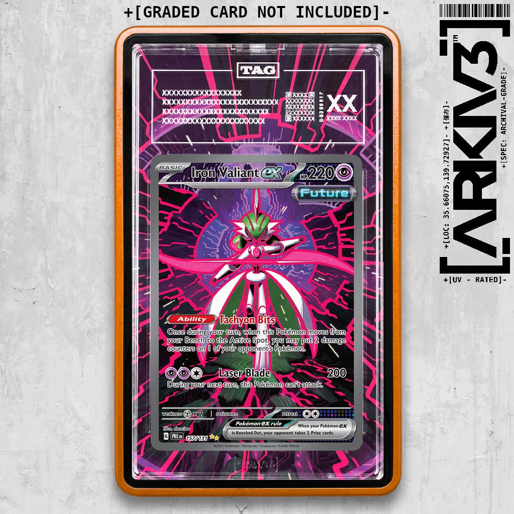 ARKIV3 TAG graded front - Orange