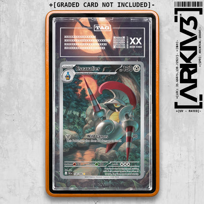 ARKIV3 TAG graded front - Orange