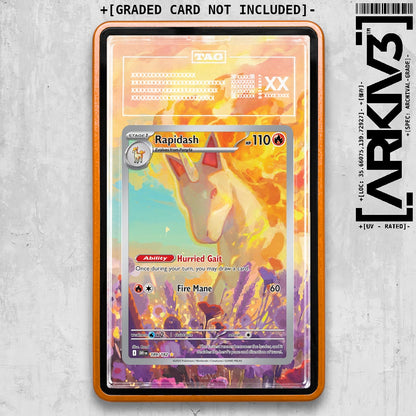 ARKIV3 TAG graded front - Orange