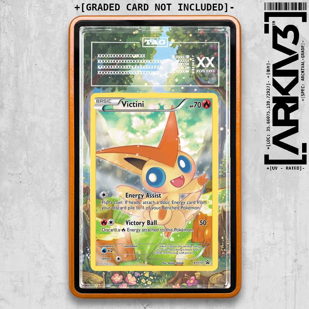 ARKIV3 TAG graded front - Orange