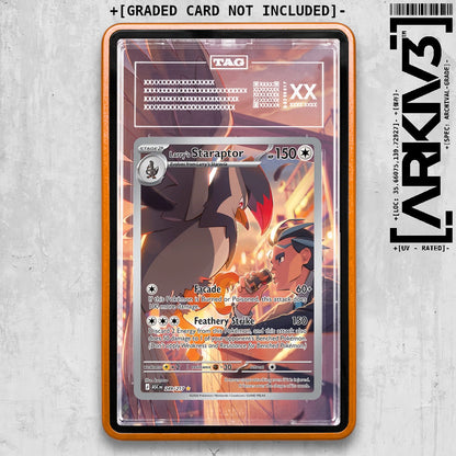ARKIV3 TAG graded front - Orange