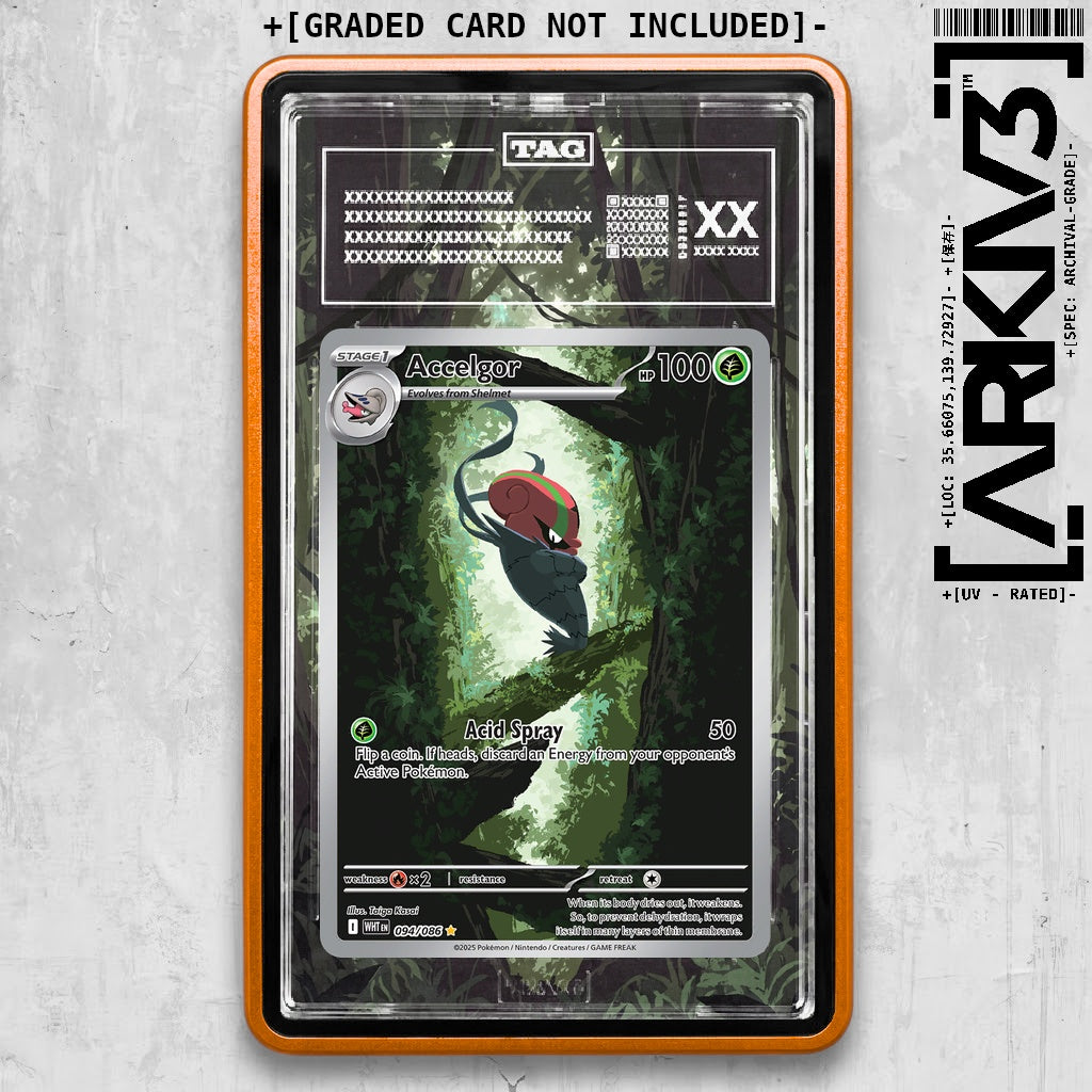 ARKIV3 TAG graded front - Orange