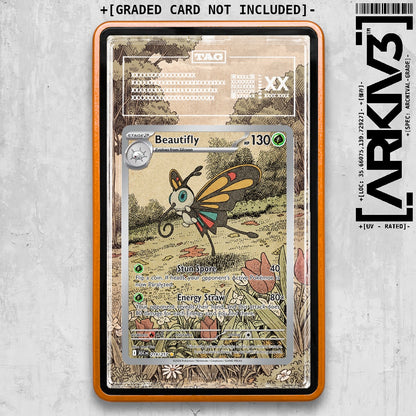 ARKIV3 TAG graded front - Orange