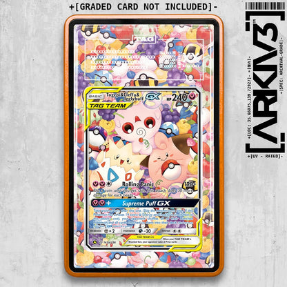 ARKIV3 TAG graded front - Orange