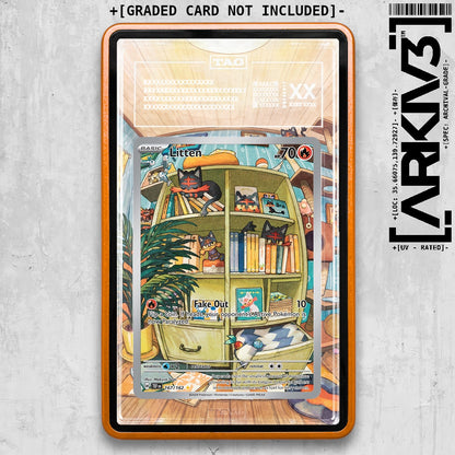 ARKIV3 TAG graded front - Orange