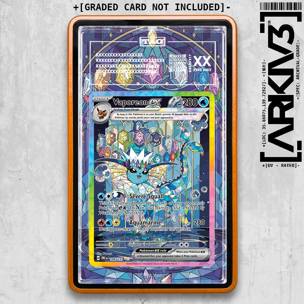 ARKIV3 TAG graded front - Orange