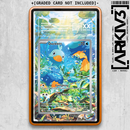 ARKIV3 TAG graded front - Orange