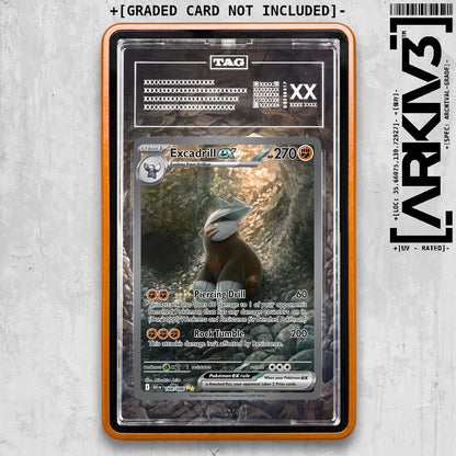 ARKIV3 TAG graded front - Orange