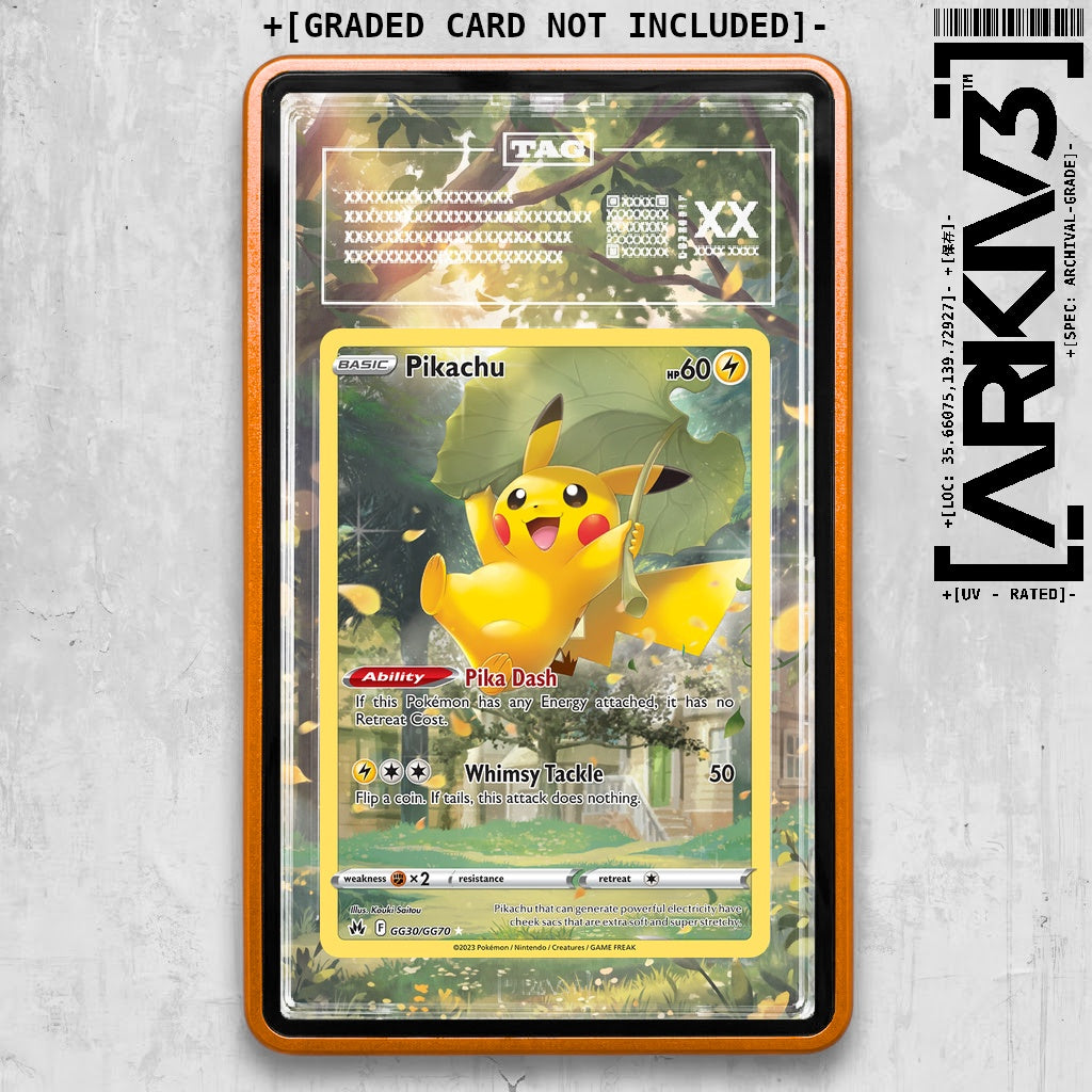 ARKIV3 TAG graded front - Orange