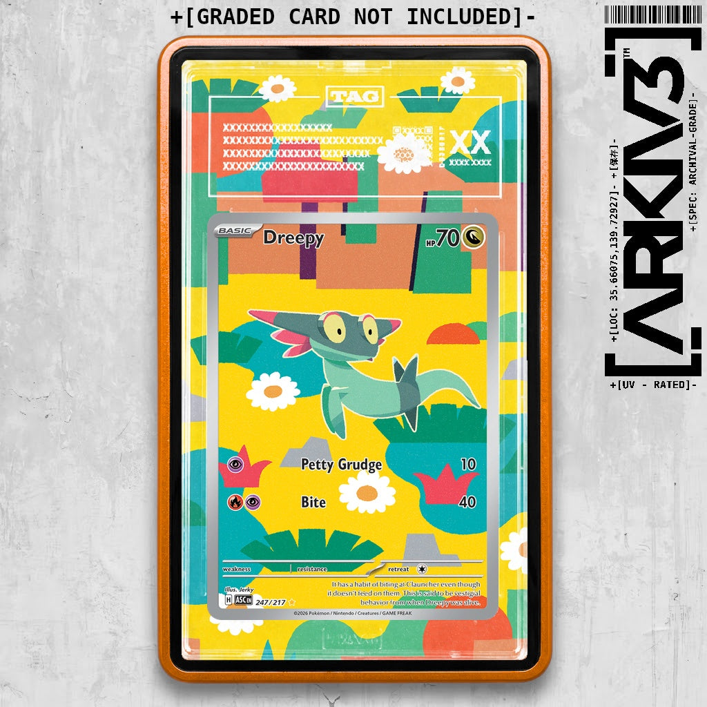 ARKIV3 TAG graded front - Orange