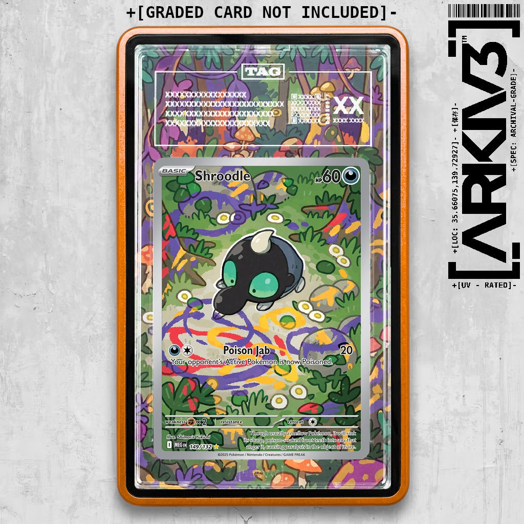 ARKIV3 TAG graded front - Orange
