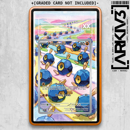 ARKIV3 TAG graded front - Orange