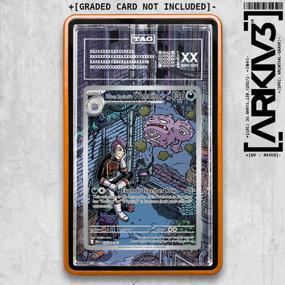 ARKIV3 TAG graded front - Orange