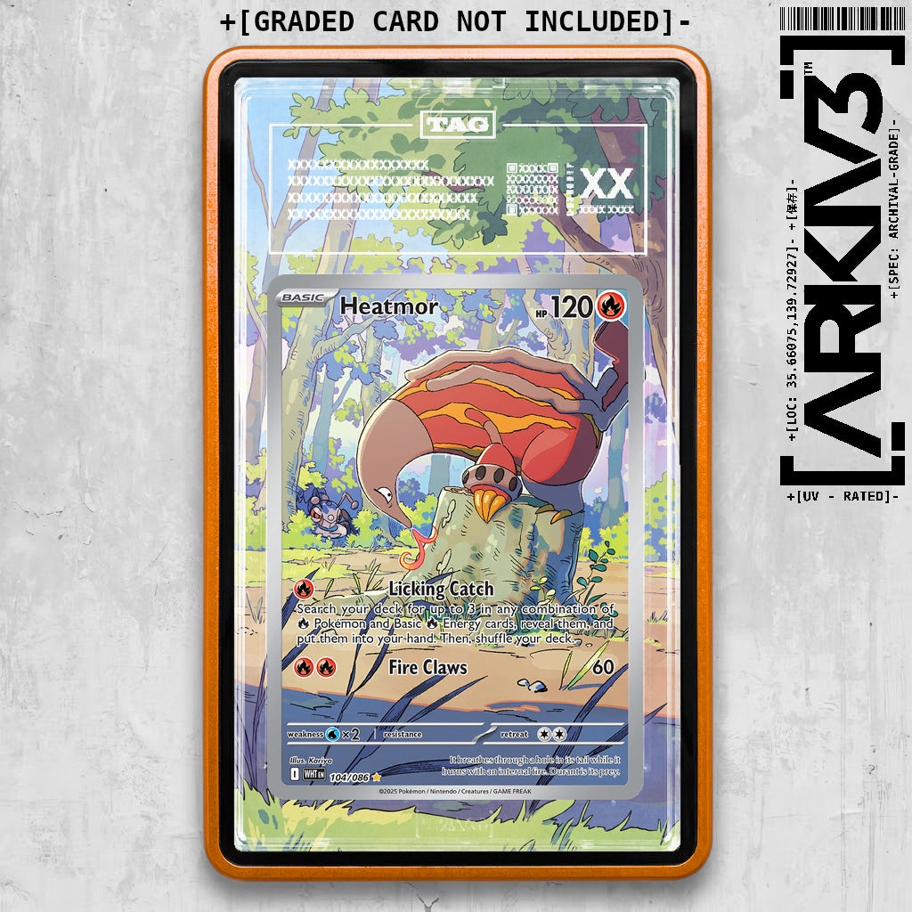 ARKIV3 TAG graded front - Orange